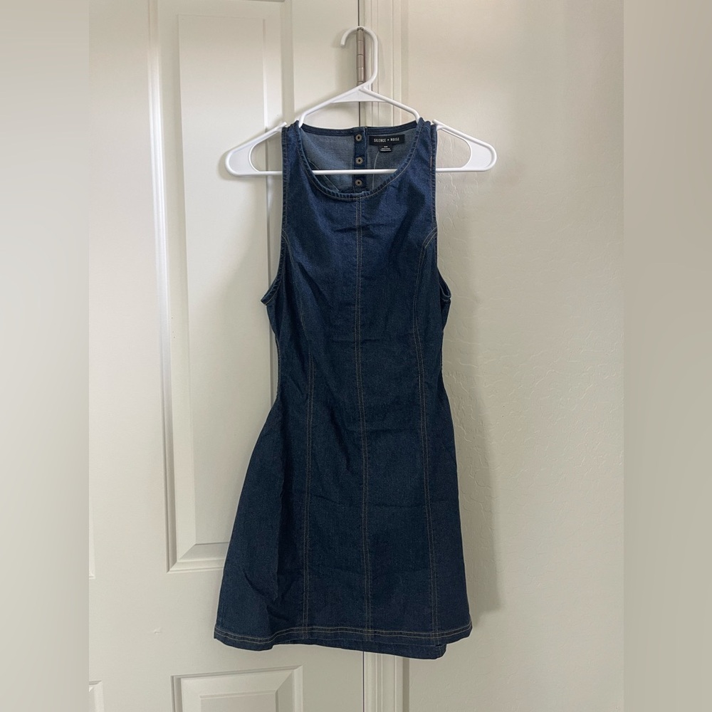 Jean dress 🤩